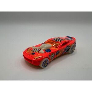 Hot Wheels Nitro Doorslammer Orange Checkered Racing Diecast Toy Car